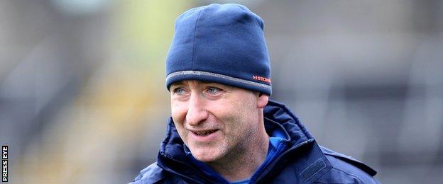 Cavan manager Mattie McGleenan