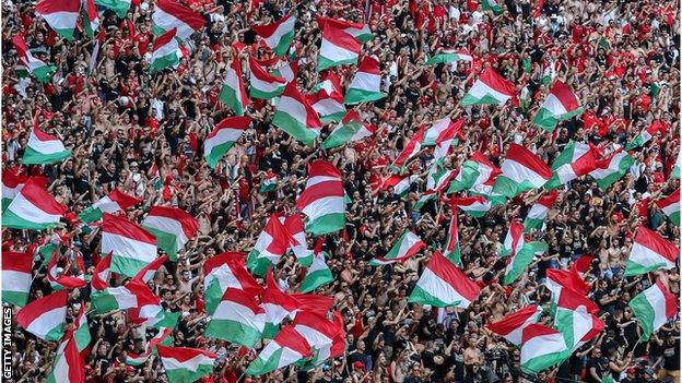 Hungary fans