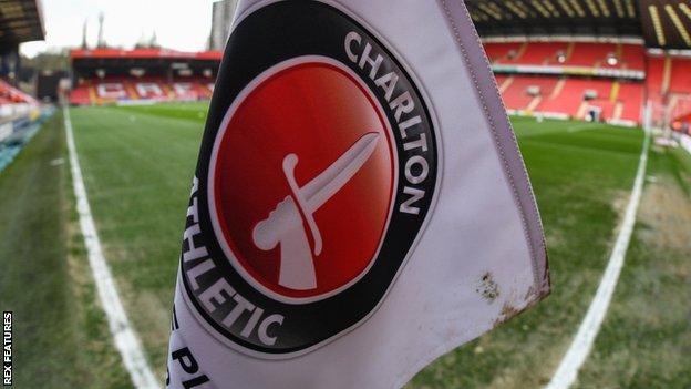 Charlton Athletic corner flag