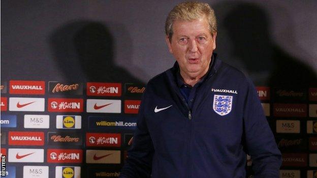 England coach Roy Hodgson