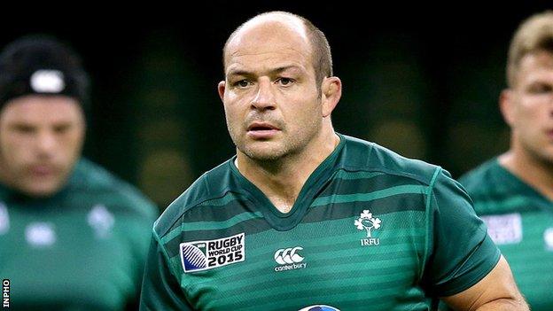 Ireland captain Rory Best