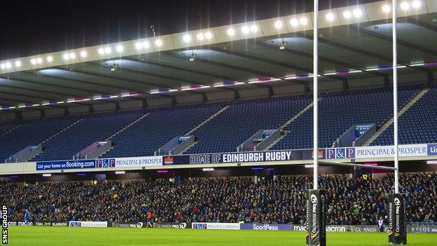 The Scottish government is considering proposals from Scottish Rugby to have 1000 fans at the Pro14 opener