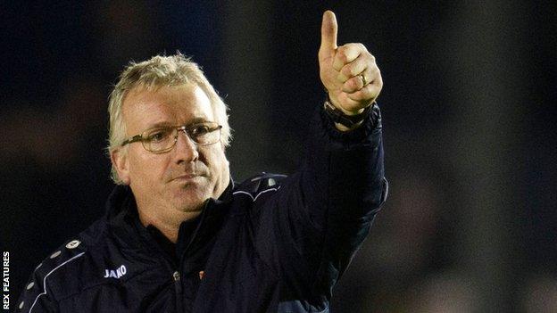 Tim Flowers won 44 of his 92 games in charge of Solihull Moors prior to his exit in January