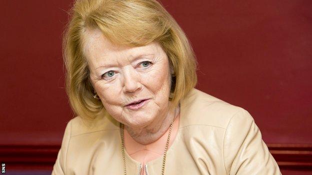 Ann Budge believes there should have been more consultation with clubs on changes to the League Cup