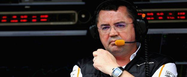 Eric Boullier of McLaren