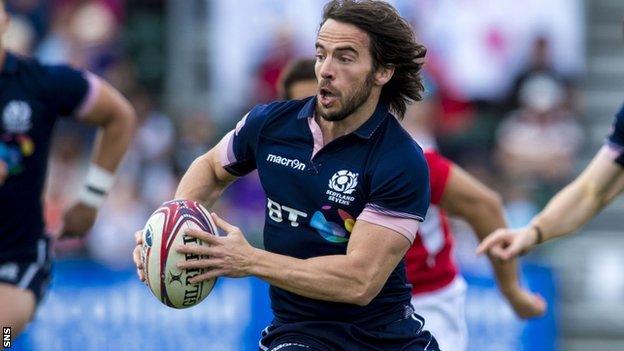 Colin Gregor won 58 caps for Scotland's sevens team