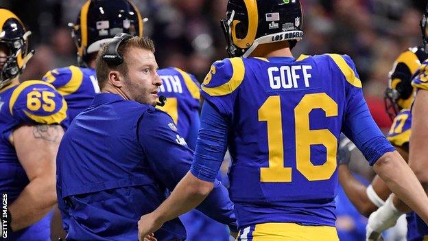 Sean McVay and Jared Goff