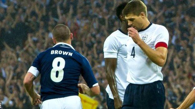 Steven Gerrard & Scott Brown