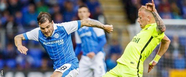 St Johnstone lost at home to FK Trakai