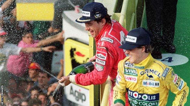 Ayrton Senna v Michael Schumacher