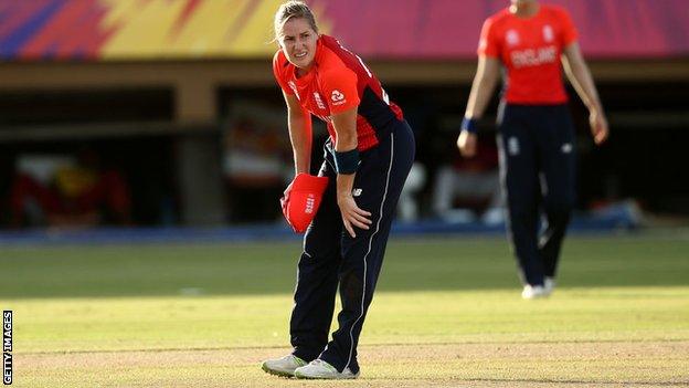 England's Katherine Brunt