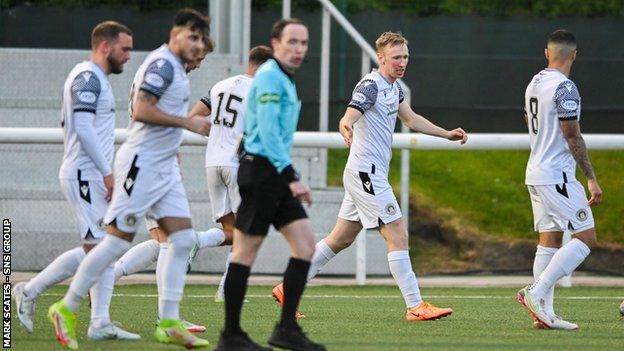 Innes Murray celebrates giving City the lead