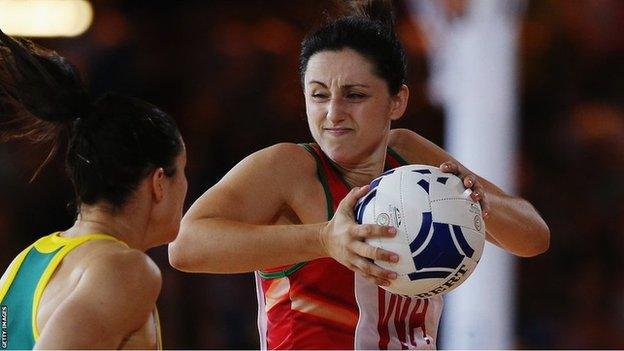 Wales netball captain Suzy Drane