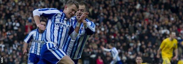 Kilmarnock celebrate