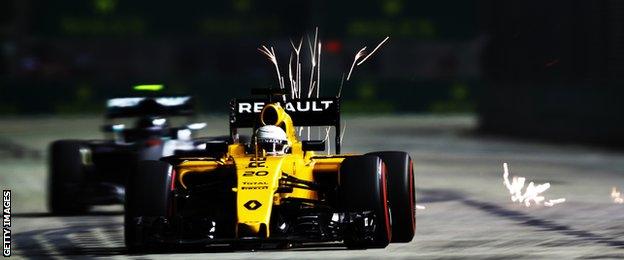 Renault F1 driver Kevin Magnussen