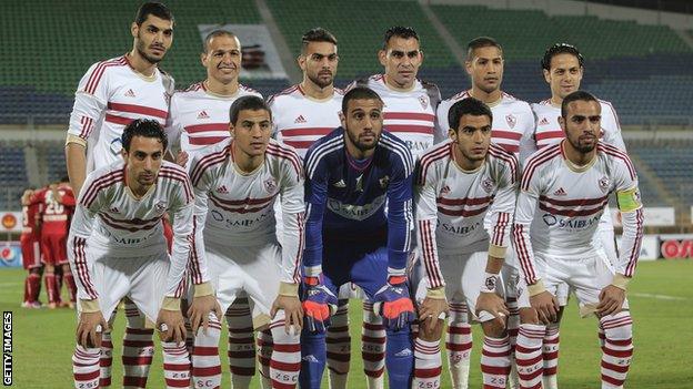 Egyptian side Zamalek in January 2015