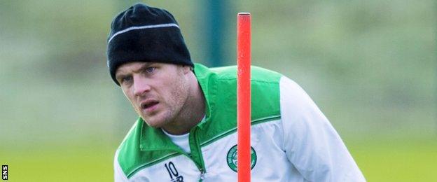 Celtic forward Anthony Stokes