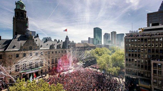 Feyenoord fans