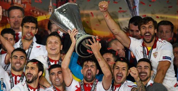 Sevilla beat Liverpool in Europa League final