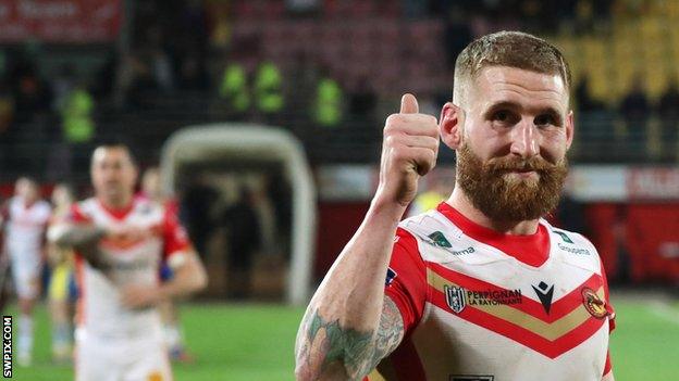 Sam Tomkins has made 15 Super League appearances for Catalans Dragons so far this season