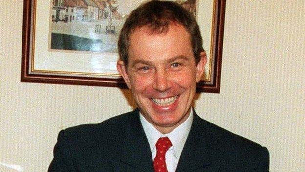 Tony Blair in 1997