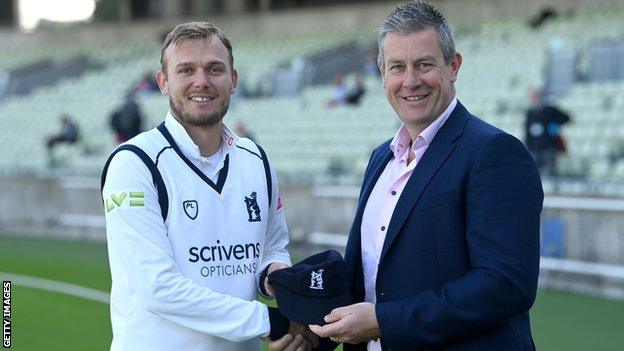 Danny Briggs and Ashley Giles