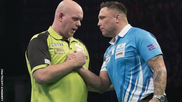 Michael van Gerwen Gerwyn Price