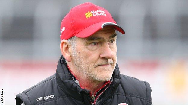 Tyrone manager Mickey Harte