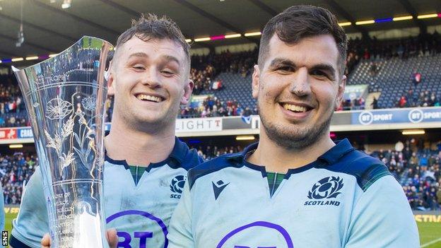 Magnus Bradbury and Stuart McInally