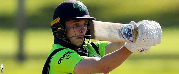 Lorcan Tucker hit 83 runs in Ireland's opening loss to Afghanistan