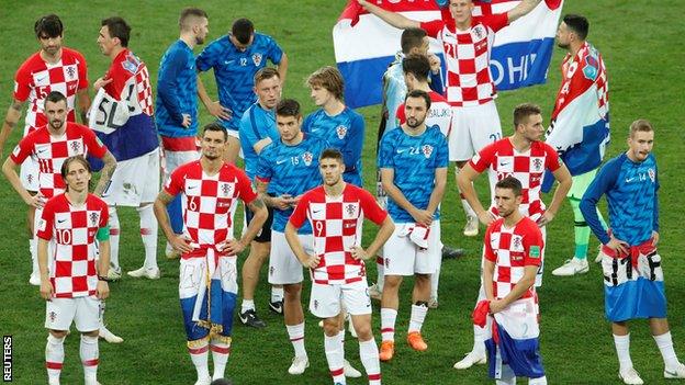 Croatia players