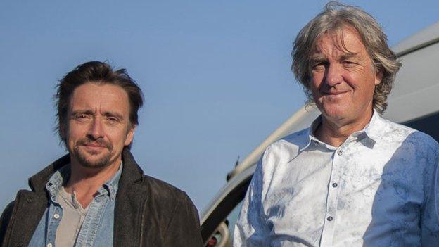 Richard Hammond and James May