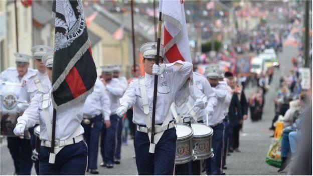 A Twelfth of July parade