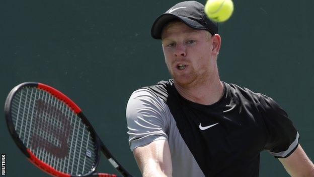 Kyle Edmund at the Miami Open