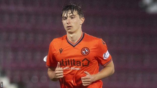 Scott Banks in Dundee United shirt