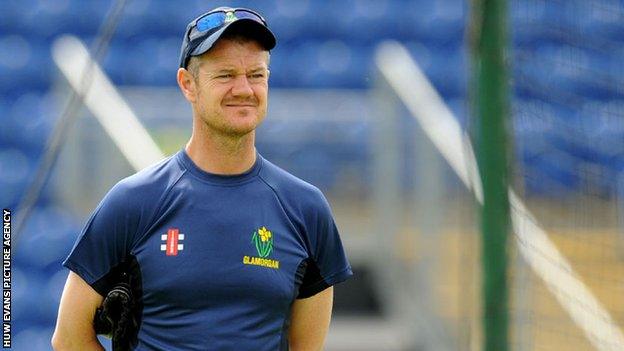 Glamorgan coach Toby Radford