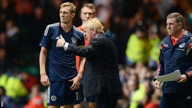 Darren Fletcher is enjoying the continuity of working under Gordon Strachan