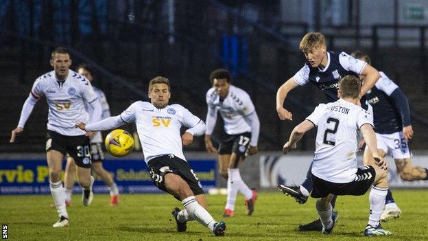 Max Anderson's strike sent Dundee on their way to victory