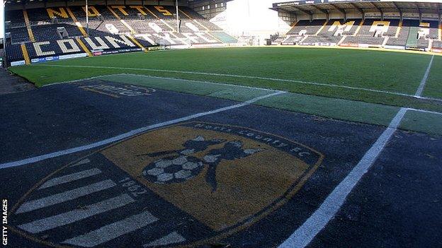 General view from inside Meadow Lane