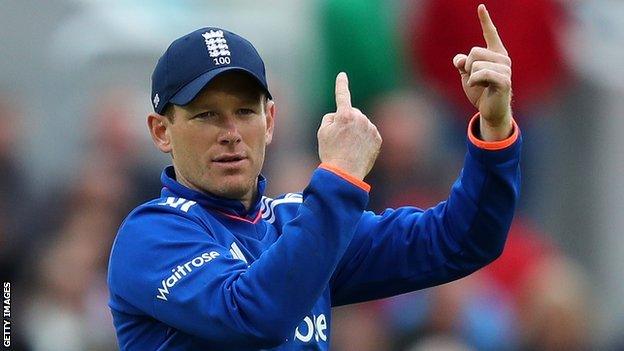 England one-day captain Eoin Morgan