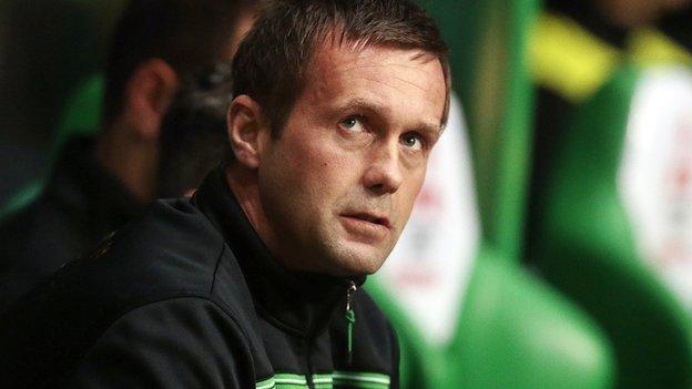 Celtic manager Ronny Deila