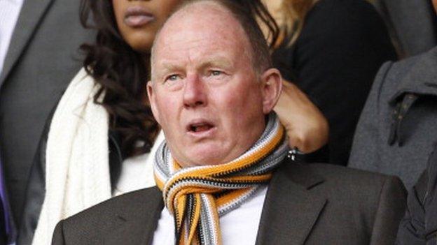 Steve Morgan has been Wolves owner since buying the club from Sir Jack Hayward in 2007