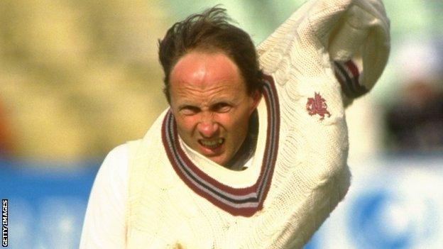 Former England all-rounder Vic Marks played most of his first class cricket for Somerset