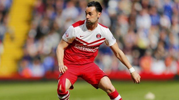 Charlton Athletic, where Chris Eagles finished last season, were his seventh league club