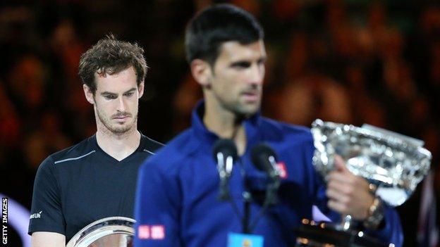 Andy Murray lost to Novak Djokovic in the 2016 final