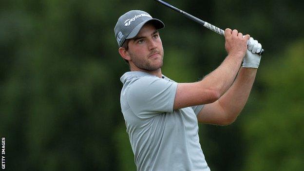 Bradley Neil has already played at the Masters, the Open and the US Open