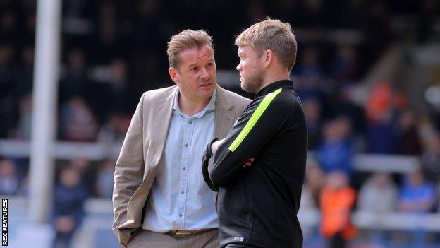 Graham Westley and Grant McCann