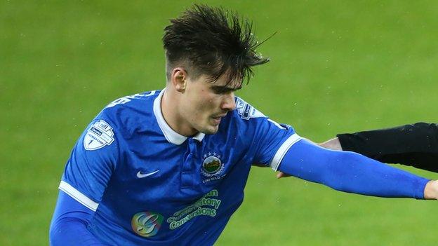 Jimmy Callacher headed Linfield's winner two minute after half-time