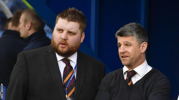 Allan Burrows believes manager Stephen Robinson has helped turn around Motherwell's fortunes.