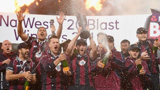 Northants T20 champions